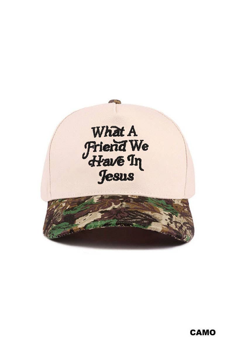What A Friend We Have In Jesus Cap