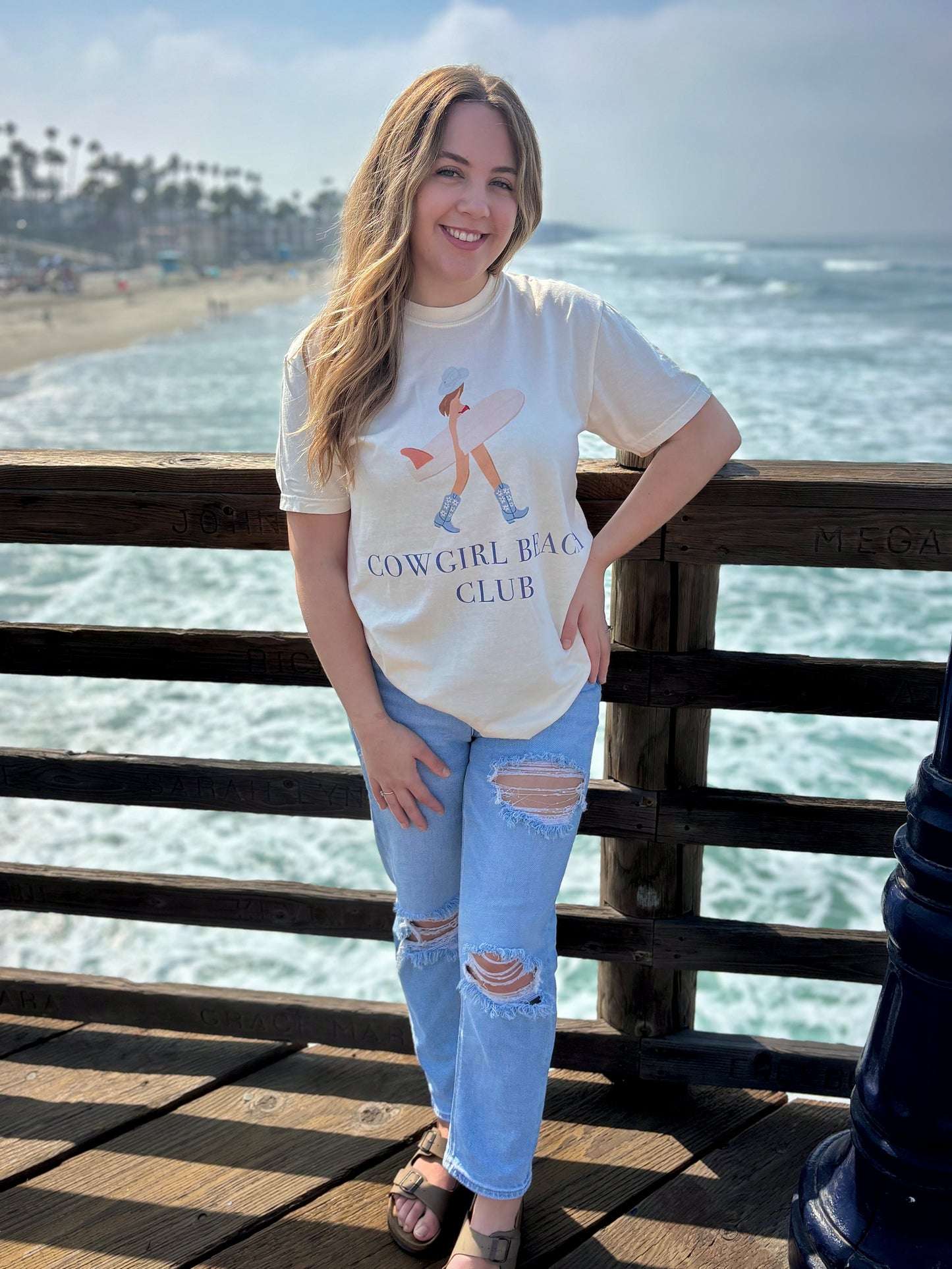 Yeehaw & Sea Salt Tee