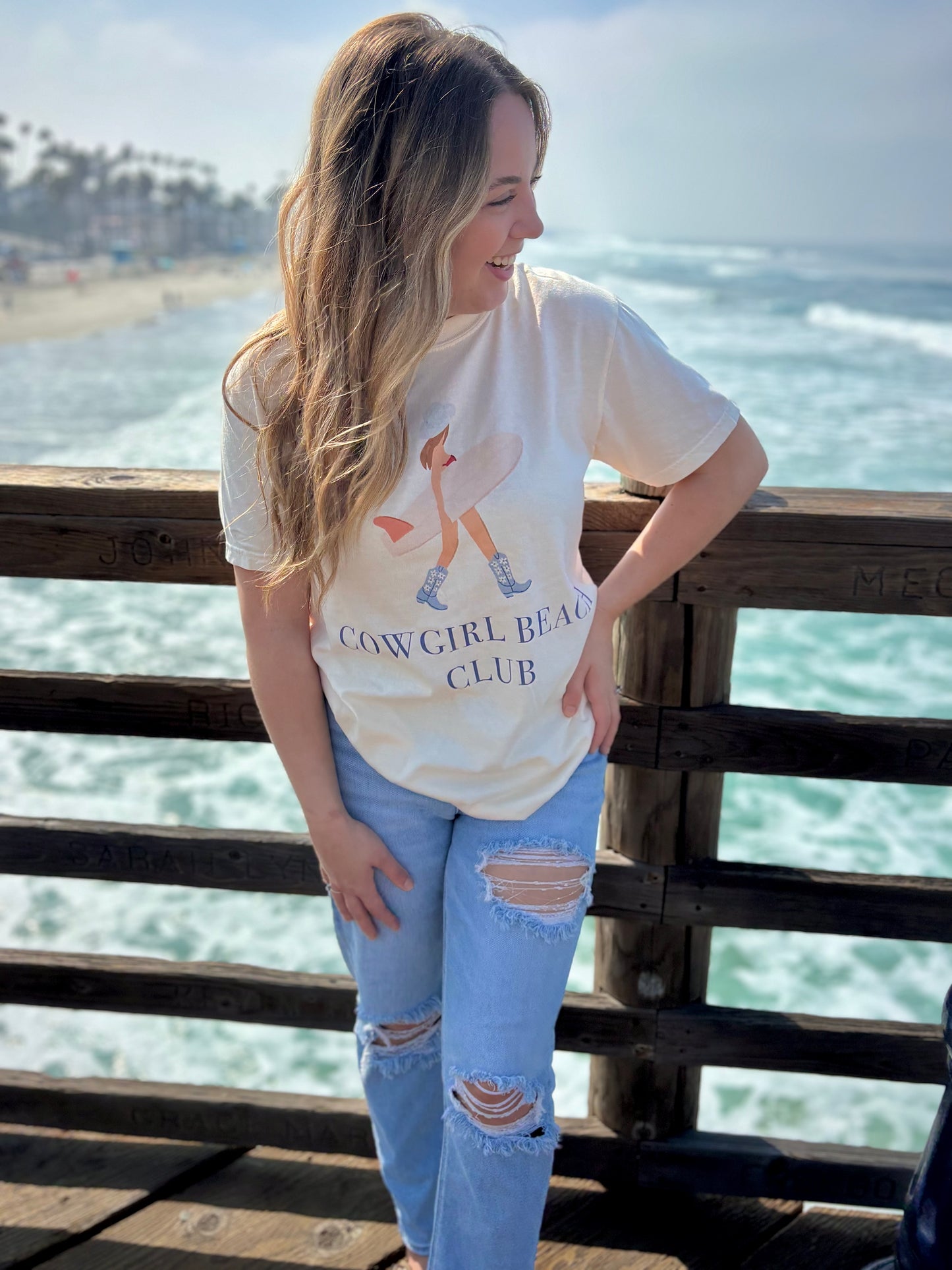 Yeehaw & Sea Salt Tee