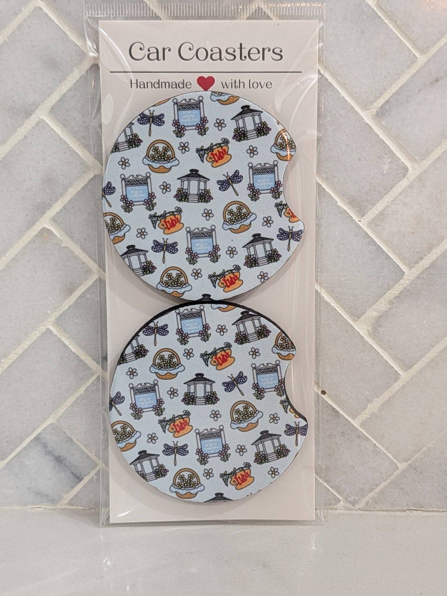 Summer Luke Inspired Car Coasters