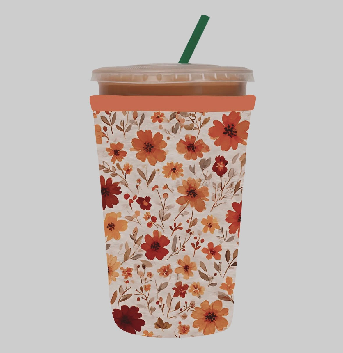 Autumn Flowers Drink Sleeve