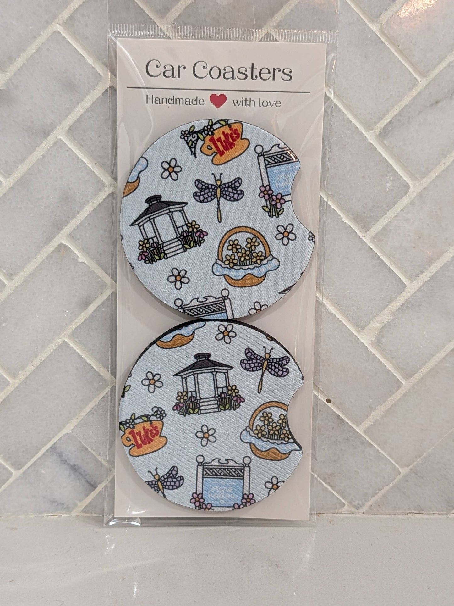 Summer Luke Inspired Car Coasters