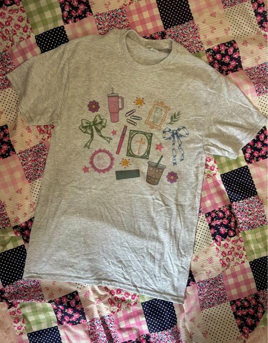 Jesus Girlie Collage Tee