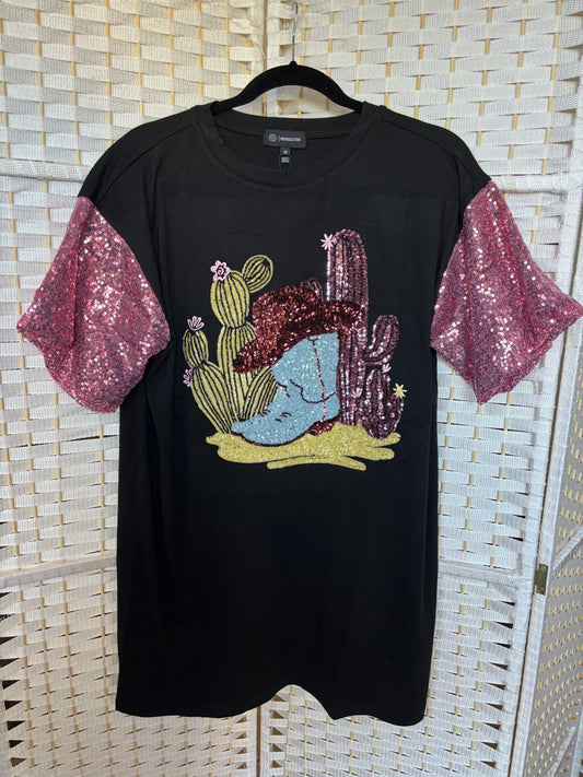 Selena T-Shirt Dress