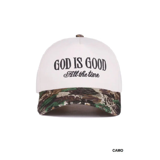 God Is Good All The Time Cap