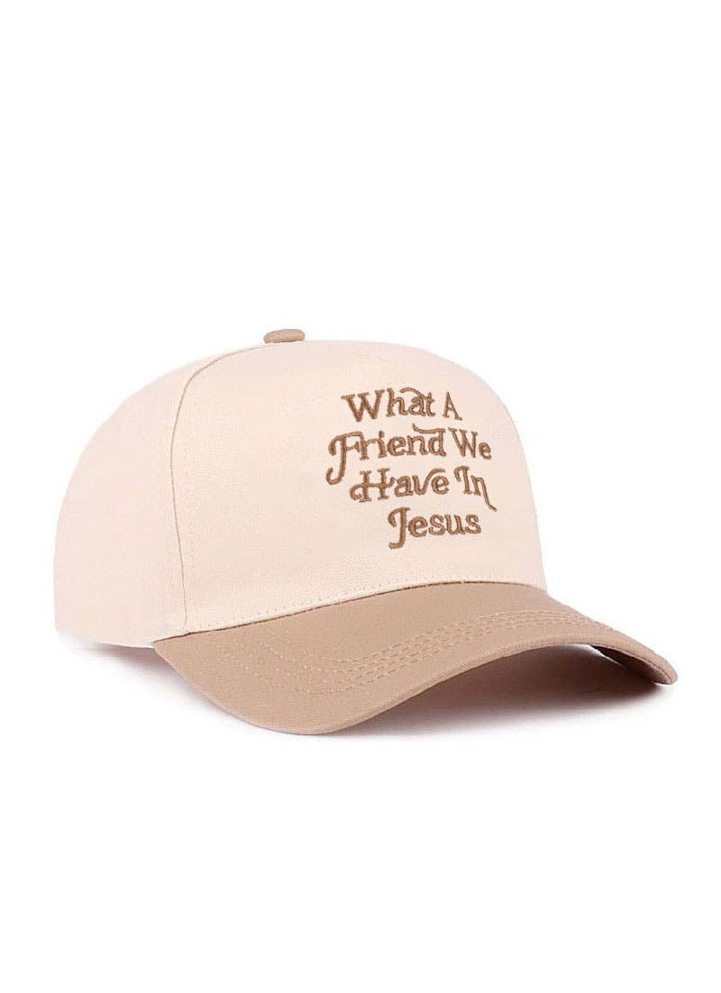 What A Friend We Have In Jesus Cap